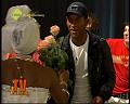 Ze Roberto bekommt Rosen der Bahianas als Willkommen
